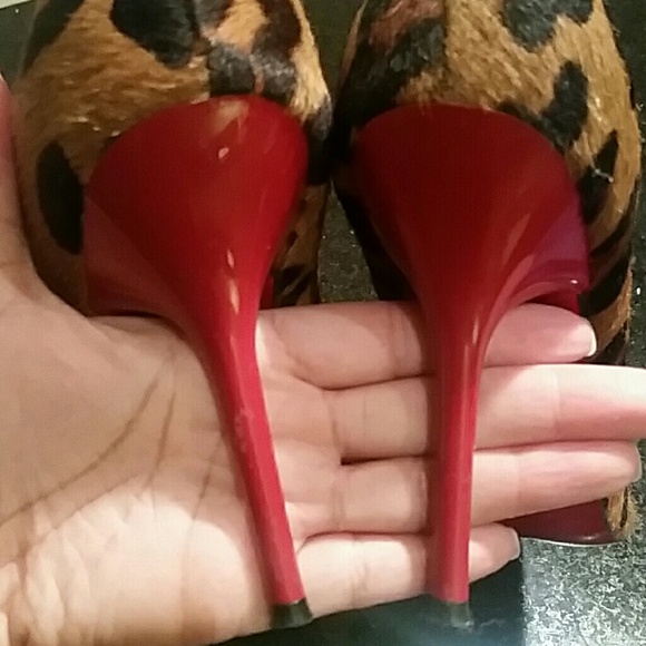 Leapard pointy toe pump - Picture 2 of 3